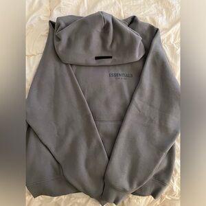 Fear of God Essentials Dark Gray Hoodie